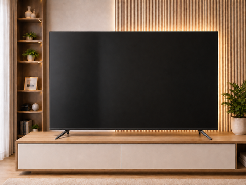Телевізор 55&Prime; Smart TV Full HD з Wi-Fi, DVB-T2, HDMI, USB, безрамковий дизайн 001 фото