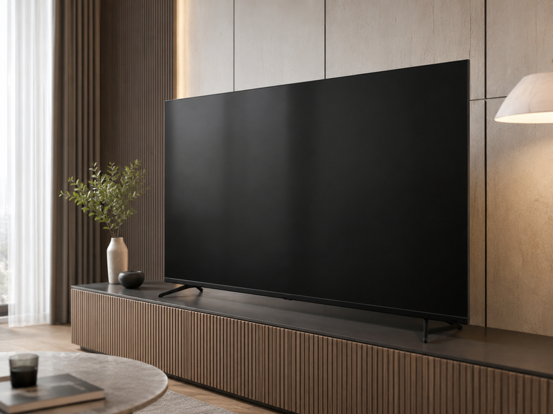 Телевізор 55&Prime; Smart TV Full HD з Wi-Fi, DVB-T2, HDMI, USB, безрамковий дизайн 001 фото